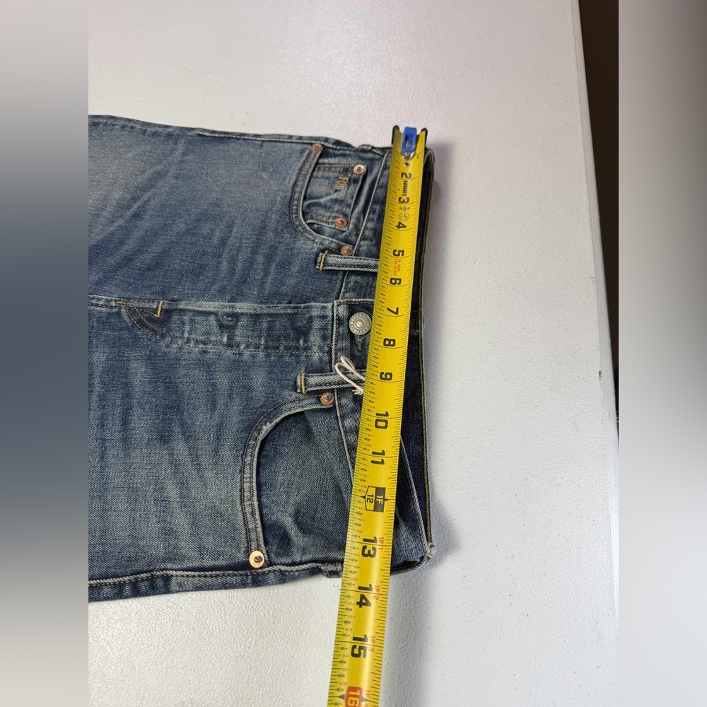 Ralph Lauren Double RL Straight Leg Jeans - Classic Indigo Blue - Picture 10 of 14
